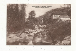 Cp , 87 , SAINT JUNIEN , La Glane Pittoresque , Cascade Au Moulin PENICAULT , écrite 1932 - Saint Junien