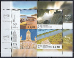 Paraguay 2021 ** UPAEP, Tourism: Limpio Cué Picket, Hill Ñeembucu Beach, ñandutí Fabric Virgen Rosario Church Waterfall - Paraguay