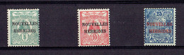 Nouvelles-Hébrides - N°1/3 X MH - Nuovi