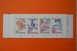 Suède Sverige Sweden Carnet Timbres STOCKHOLMIA 1986 World Philatelic Exhibition - 1981-..