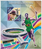 Olympische Spelen  2016 , Niger - Blok Postfris - Eté 2016: Rio De Janeiro
