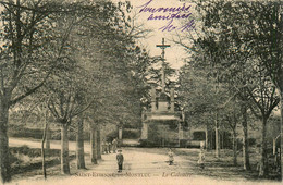 St étienne De Montluc * Route Et Vue Sur Le Calvaire - Saint Etienne De Montluc