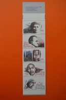 Suède Sverige Sweden Carnet Timbres Nobel Price 1986 Mother Teresa Martin Luther King Albert Luthuli Ossietzky Suttner - 1981-..