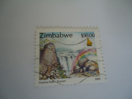 ZIMBABWE  USED STAMPS  LANDSCAPES  100 - Zimbabwe (1980-...)