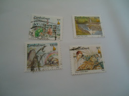 ZIMBABWE  USED STAMPS  SET4 - Zimbabwe (1980-...)