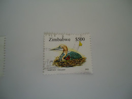 ZIMBABWE  USED STAMPS  BIRD BIRDS - Zimbabwe (1980-...)