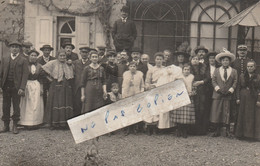 CUSSEY SUR L'OGNON  - Un Grand Groupe Qui Pose En 1912  ( Carte Photo ) - Autres & Non Classés
