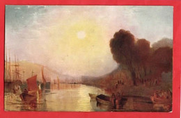 SHIPPING ON THE MEDWAY RAPHAEL TUCK SERIES   JMW TURNER   GALLERY PICTURES - Tuck, Raphael