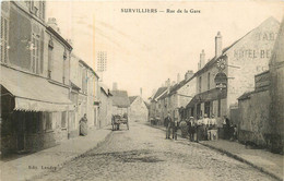 SURVILLIERS Rue De La Gare - Survilliers