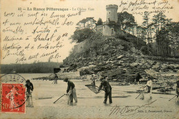 Plouër Sur Rance * Vue Sur Le Village Le Chêne Vert * Pêcheurs Pêche à La Crevette - Plouër-sur-Rance