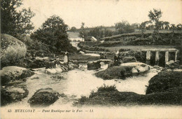 Huelgoat * Le Pont Rustique Sur Le Fao * Lavoir Laveuses Lavandières - Huelgoat