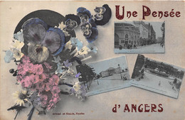 49-ANGERS- UNE PENSEE D'ANGERS - MULTIVUES - Angers