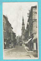 * Sint Truiden - Saint Trond (Limburg) * (Lits - Carte Photo) Rue De Tiremont, Tiense Straat, église, Kerk, Camion Sarma - Sint-Truiden