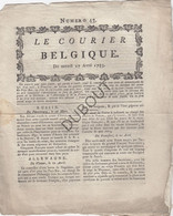 Le Courier Belgique - 1793 - Gedrukt Te Mechelen - Hanicq - 6  Nummers (V1030) - Periódicos - Antes 1800