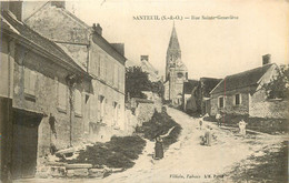 SANTEUIL Rue Sainte Geneviève - Santeuil