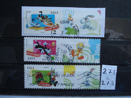 Série Complète Oblitérée ****** De Looney Tunes No : 271 à 273    Année 2009 - Adhesive Stamps