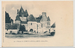 CPA - CORCELLES-LES-ARTS (Côte D'Or) - Château De Corcelles-les-Arts - Andere & Zonder Classificatie