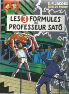 Réf.C2 ,T.1,Black Et Mortimer,Les 3 Formules Du Professeur Satô Par E.P. Jacobs, Ed. Black Et Mortimer 1999 , Bruxelles - Jacobs E.P.