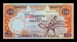 Samoa 20 Tala 2002 Pick 35a SC UNC - Samoa
