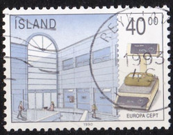 Island Marke Von 1990 O/used (A2-21) - Gebraucht