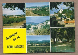 CPSM 13 - LA BOUILLADISSE - Souvenir De La Bouilladisse - TB CP Multivue Dont Vues Générales , Vignes Automobiles - La Bouilladisse