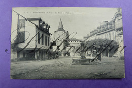 Saint-Savin. La Place Et L'eglise. C.C 51 - Altri & Non Classificati