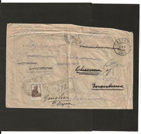 15.5.1924  Yvert 244 (réexpédiée Plusieurs Fois !! ) - Cartas & Documentos