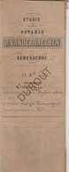 OUDENAARDE/Gent - 1872 - Notarisakte - Ruil Van Grond In Melden, "Het Meuleken"  (V1121) - Manuscripts