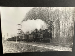 Photo De DAHLSTRÖM  : Train Vapeur 230 K Et Rame Vers CRANCEY  En  1964 - Treni