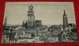 BRUGGE  -  BRUGES -  Panorama Des Trois Tours (Beffroi, St Sauveur , Notre Dame) - Brugge
