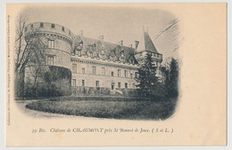 CPA - ST BONNET DE JOUX (Saône Et Loire) - Château De CHAUMONT - Autres & Non Classés