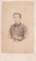 Photo CDV N° 877 - Homme Buste - Photographe REYNOULS Béziers Hérault - Old (before 1900)