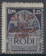 ITALY - EGEO OCC. TEDESCA  N.131 - Cat.120 Euro - MH* - Egée (Duitse Bezetting)