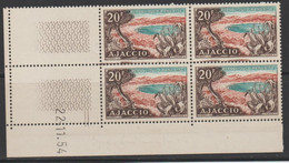 1954  -  981** -  Ajaccio      CD Du 22/11/54. - 1950-1959