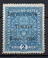 Italia (Trentino) Nº 16. Año 1918 - Trentin