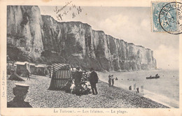 CPA - Le Tréport - Les Falaises - La Plage - 1904 - Le Treport