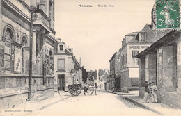 CPA Mamers - Rue Du Fort - Animé - Charrette - Mamers