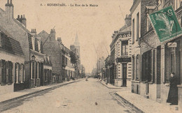 ROSENDAEL  La Rue De La Mairie - Other Municipalities