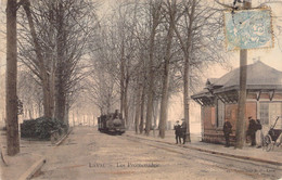 CPA Laval - Les Promenades - Train à Vapeur - 1905 - Laval