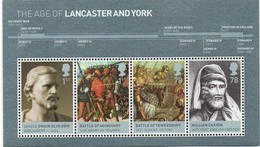 GREAT BRITAIN 2008 The Age Of Lancaster And York M/S - Blocks & Kleinbögen