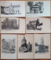 Chateaudun, Hopital, église La Madeleine, Ruines Guerre, Château, POrtail Cimetière, Gaulois Vaincu. Lot 7 Précurseurs - Chateaudun