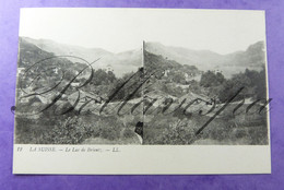 La Suisse Lac De Thoune & Lac De Brientz  Stereokaart  Stereoscopique Edit L.L. Paris - Stereoscope Cards