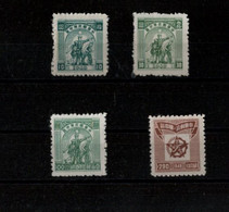 ! Mittelchina, Chine, China, 4 Unused Stamps - 1912-1949 Republic