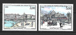 Timbre Monaco Neuf **  N 1385 / 1386 - Nuovi