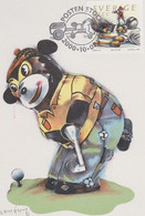 OLD TOYS Vieux Jouets Altes Spielzeug - SPRING  - SWEDEN SUEDE SCHWEDEN 2000 MI 2195 MAXIMUM CARD Golf - Poupées