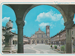 Vigevano - Piazza Ducale - Il Duomo - Formato Grande Non Viaggiata – FE170 - Vigevano