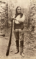 Venzolasca - Type Corse - Bergère De Venzolasc - Femme Du Pays Et Son Fusil - Haute Corse 2B - Altri & Non Classificati