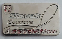 SLOVAK CANOE ASSOCIATION Union Federation SLOVAKIA Canoeing, Kayak  PIN A7/1 - Canoa