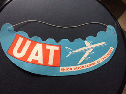 CASQUETTE  UAT  Union Aeromaritime De Transport - Pubblicità