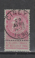 COB 64 Oblitération Centrale CINEY - 1893-1900 Thin Beard
